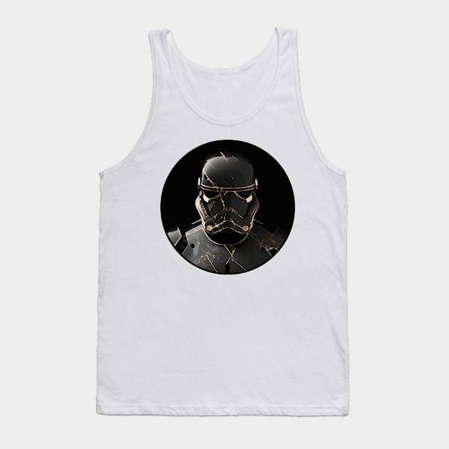 SW Kintsugi black Tank Top by #StarWars SWAG 77 Style